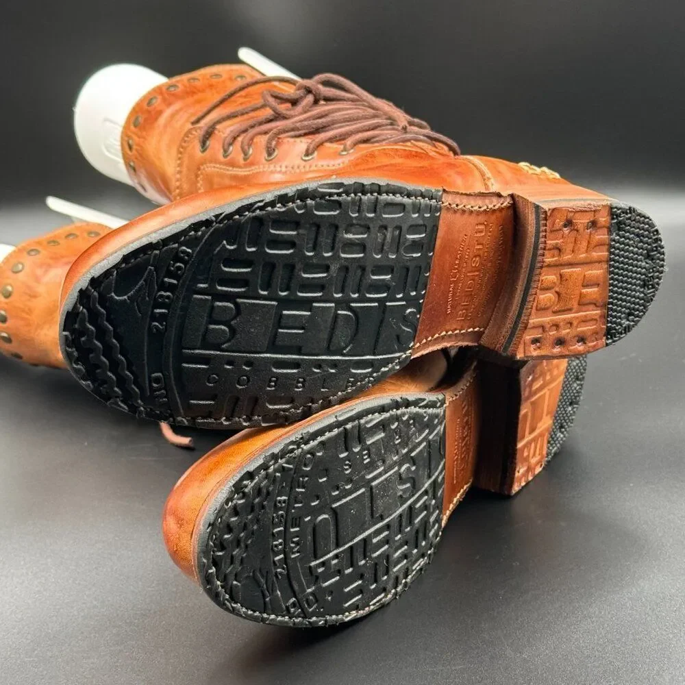 Bet Stu Fen Mid Calf Leather Boot - Picture 9 of 13